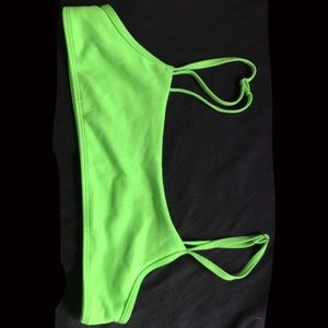 Neon Green Bathing Suit